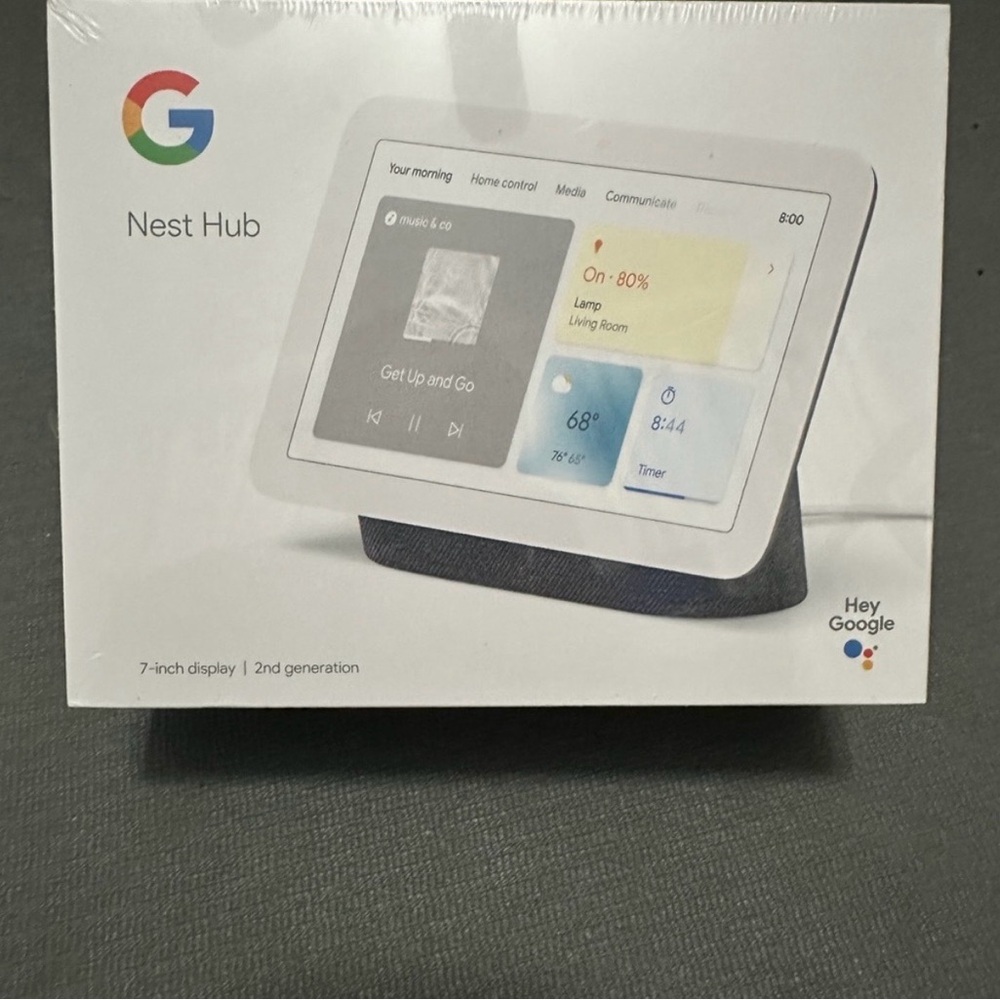 Google Nest Hub - Gray and White